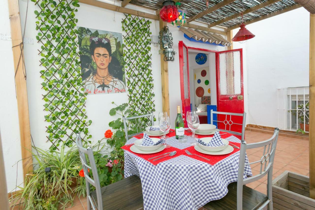 Ferienwohnung El Mundo De Frida Parking Y Terraza Conil De La Frontera Exterior foto